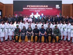 Upacara Khidmat Paskibraka Mahulu 2025 Siap Kibarkan Merah Putih di HUT RI ke-80